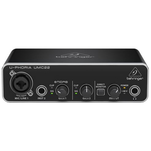 '베링거 Behringer UMC22 USB 오디오인터페이스' 최저가 검색, 최저가 100,000원 - 할인 알림