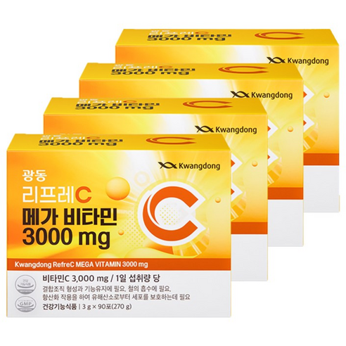 광동제약 리프레C 메가비타민 3000 270g, 4개 맛있게 먹은 솔직 후기 썸네일