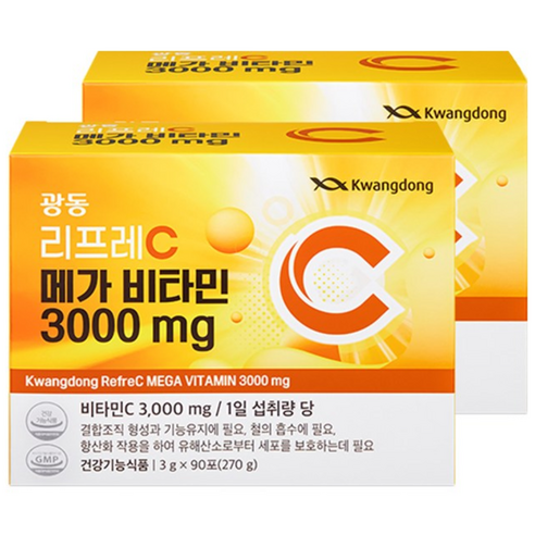 광동제약 리프레C 메가비타민 3000 270g, 2개 맛있게 먹은 솔직 후기 - 상품 이미지 1