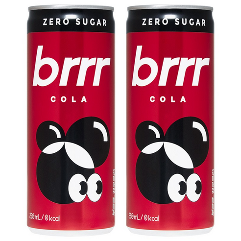 부르르 제로콜라, 250ml, 30개