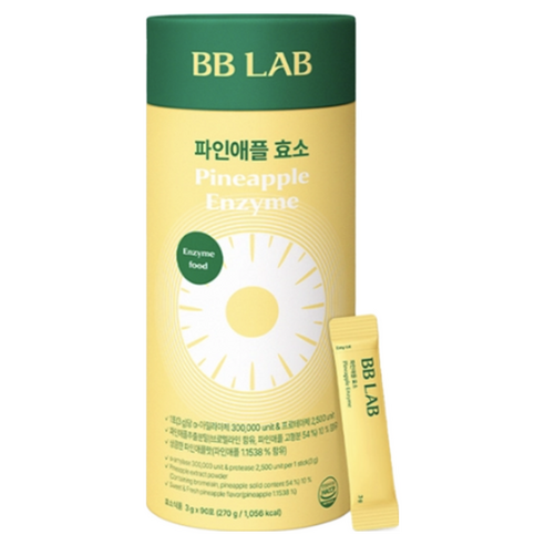 [코스트코 무료배송] 뉴트리원 비비랩 BB LAB 파인애플 효소, 1개, 90회분