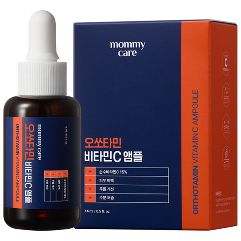마미케어 오쏘타민 프리미엄 비타민C 고함량 기미 미백 토닝 명품 앰플, 14ml, 1개