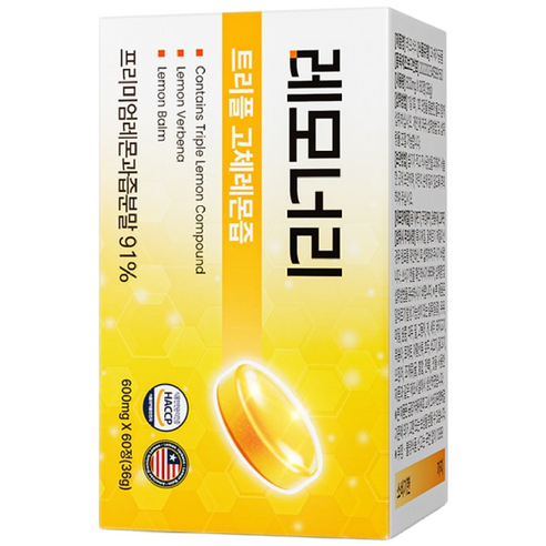 [공식] 고체레몬즙 레모너리, 60정, 1개