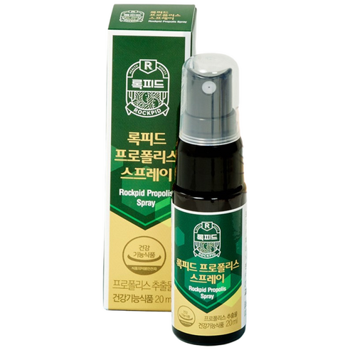 록피드 수용성 특허공법 뿌리는 프로폴리스 스프레이, 20ml, 1개