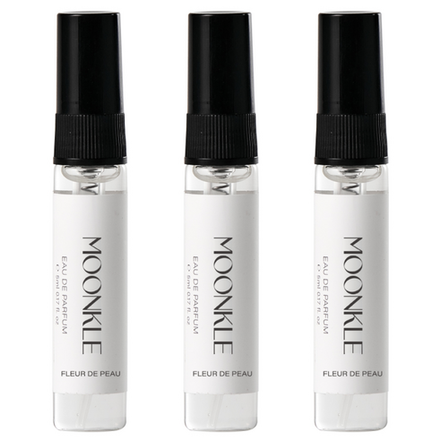 뭉클 플레르드뽀 니치향수 미니어처, 3개, 5ml