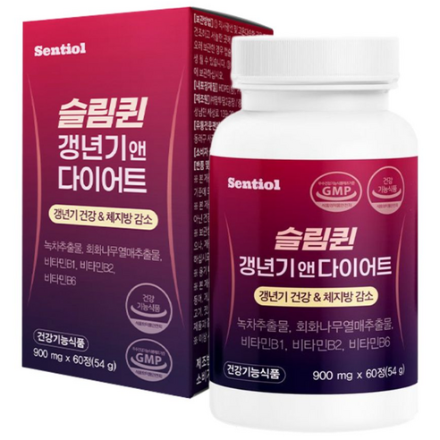 센티올 갱년기 다이어트 체지방 감소 카테킨, 1개, 60정