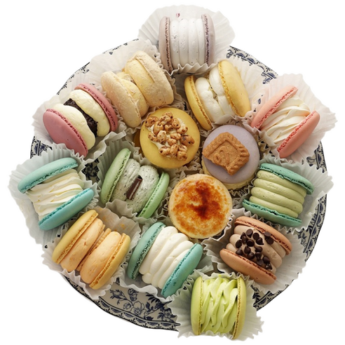 황홀스레 수제 마카롱 뚱카롱 랜덤 9구 세트, 1개