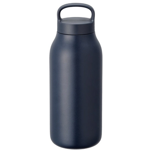 킨토 워터텀블러 보온보냉 손잡이 차량용, 1개, 550ml, 딥네이비