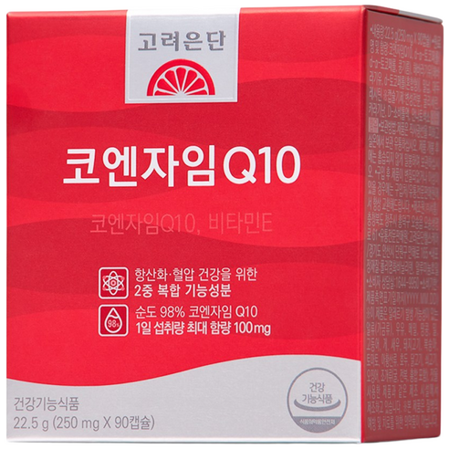 고려은단 코엔자임Q10, 90정, 1개