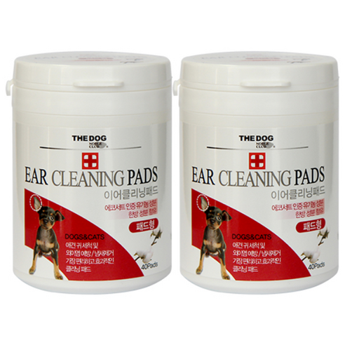 더독 이어클리닝 패드 40p 솔직 후기 | 실제 사용자 리뷰 총정리 - 상품 이미지 1