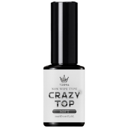 TIARA 논와이프 크레이지 오버레이 탑젤, 소프트, 14ml, 1개