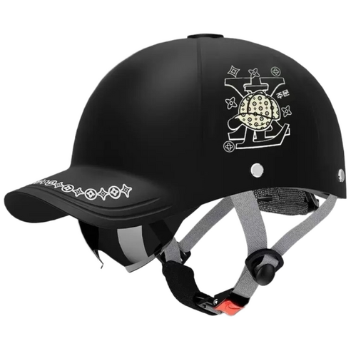 ANYOU 전기 오토바이 캡 모자 남녀공용 자외선 차단 통기 안전모 실사용 후기 | 효과 있을까? 썸네일