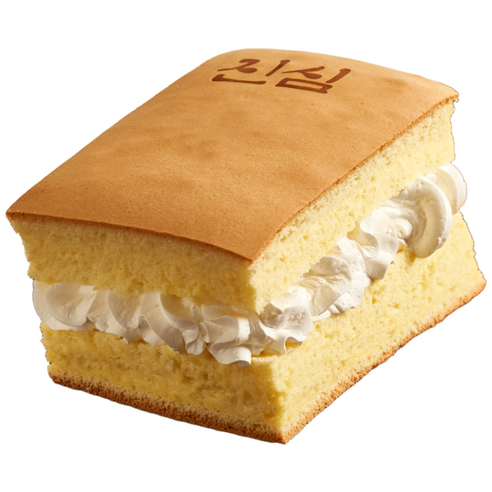 진심 대왕 오리지널 카스테라 케이크 450g 단품 생크림카스테라
