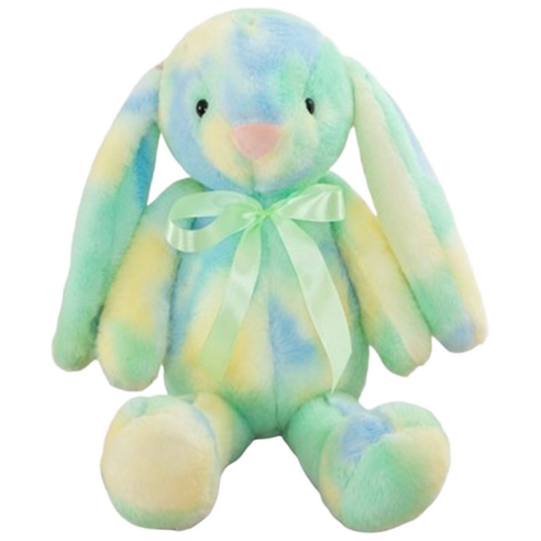 저스트셀러 파스텔 무지개 보송보송 토끼인형, 1개, 파스텔 그린, 60cm