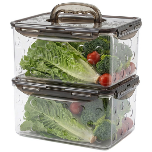 에이엘에스 비스프리 트라이탄 밀폐용기 김치통, 2개, 3.9L