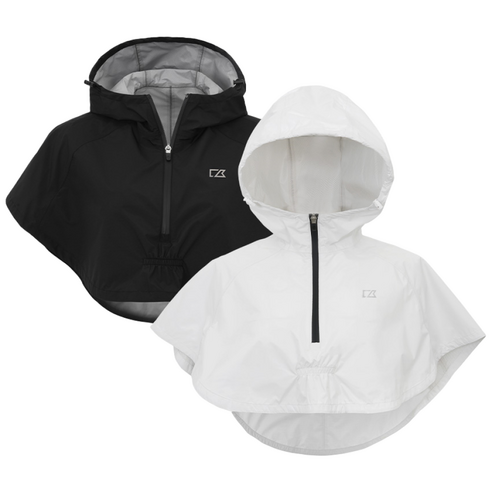 커터앤벅 여성 골프 레인후드숏판초비옷우비 - CBL5ARH131, FREE, 화이트, 화이트/FREE
