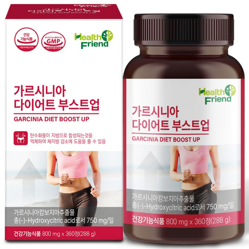 헬스프랜드 가르시니아 다이어트 6개월분 HCA 보조제 식품, 360정, 1개