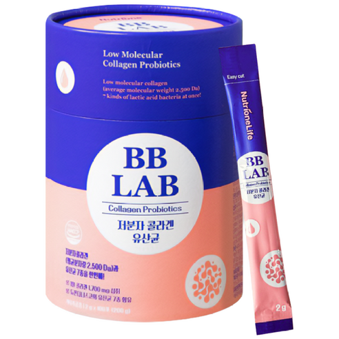 BB LAB 비비랩 저분자 콜라겐 유산균 2g x 100포, 2g, 100개