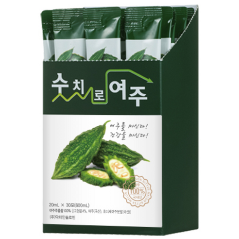 숫치로여주즙 100%여주즙 HACCP인증 상시제조 가장많이선택 실사용 후기 | 효과 있을까? - 상품 이미지 1
