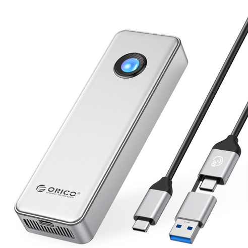오리코 썬더볼트 4/3 호환 40Gbps M.2 NVMe 외장 SSD 케이스 OUM2-U4