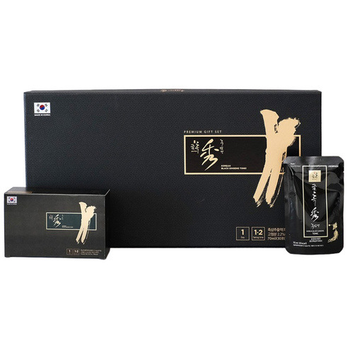 금흑 금흑수 100% 흑삼액 선물세트, 본상품선택, 1박스
