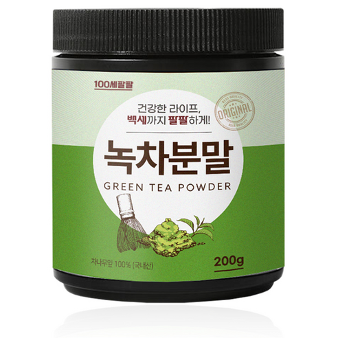 백세팔팔 녹차분말 200g, 1개 맛있게 먹은 솔직 후기 썸네일