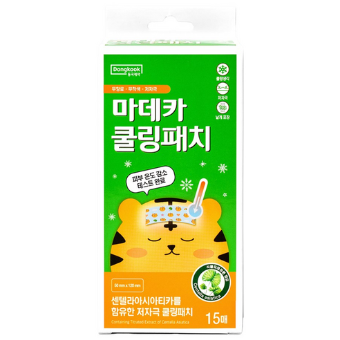 동국제약 마데카 쿨링패치, 15개입, 1개