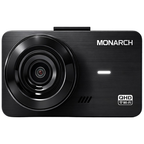 모나치 2채널 QHD 2채널 WiFi 스마트폰 연동 지원 차량용 블랙박스, WiFi 동글 쿠폰, 32GB