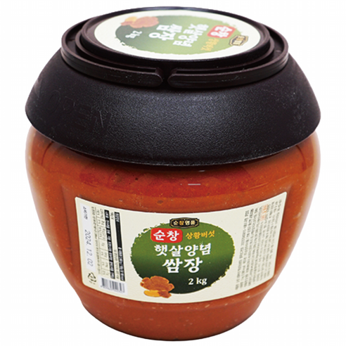 아주존 순창우리식품 상황버섯 햇살양념 쌈장, 1개, 2kg