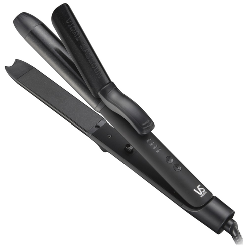 비달사순 2in1 판고데기 봉고데기 멀티고데기 프리볼트 VSCD3250K, 블랙