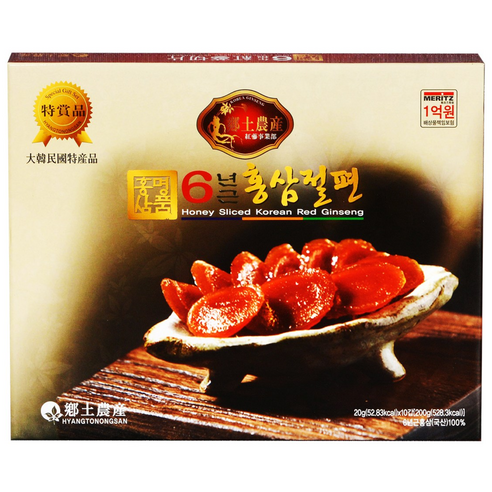 금산인삼 수삼 홍삼 6년근 홍삼절편(20g*10입) + 쇼핑백, 20g, 1개 - 홍삼/인삼 | 쿠팡
