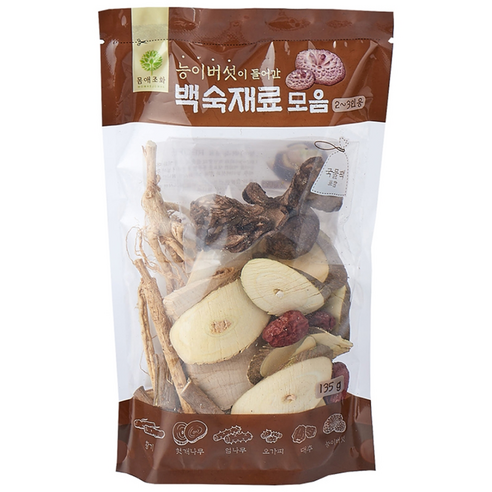 몸애조화 능이버섯이 들어간 백숙재료 모음 135g, 1개 맛있게 먹은 솔직 후기 썸네일