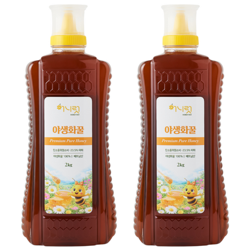 허니럿 야생화꿀 베트남 자연벌꿀 2kg, 2개 솔직 후기 | 실사용자 리뷰 분석 썸네일