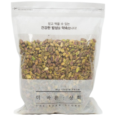 탈각 피스타치오 무염 미국산100% 더바른상회, 1kg, 1개