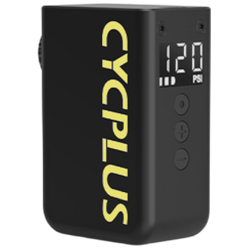 싸이플러스 CYCPLUS AS2 ULTRA 초경량 미니 전동펌프, 1개, 블랙
