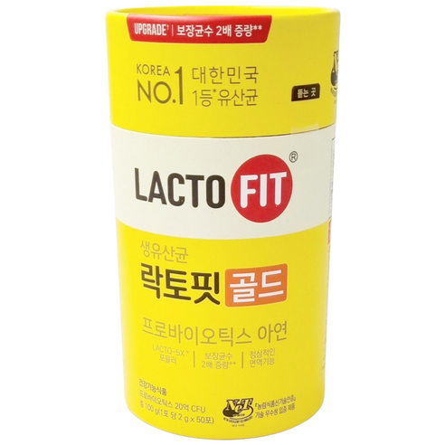 종근당건강 락토핏 생유산균 골드, 100g, 1개