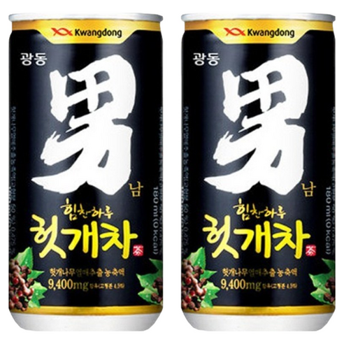 광동진한헛개차 남, 180ml, 90개