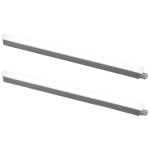 MOOH LED T5 600mm 10W 연결선포함 LED 간접조명 플리커프리, 2개, 주광색