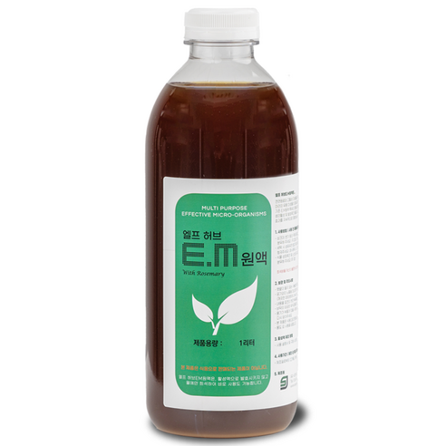 서진바이오 EM원액 1리터 갈색 이엠원액 (공장직판), 1개, 1L