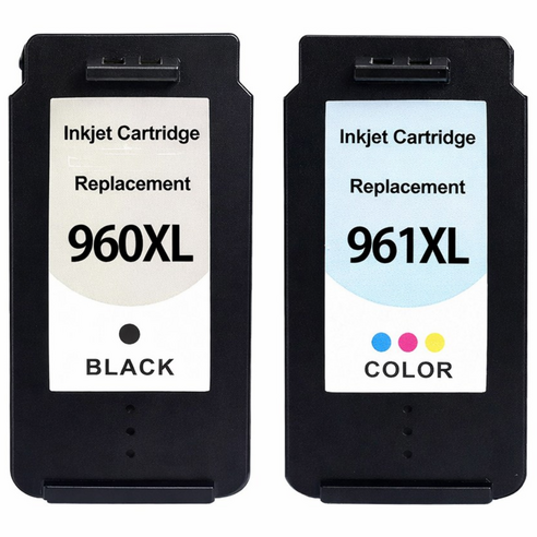 훼이머스신곡점 캐논 PG-960 XL CL961 XL 세트 호환잉크 대용량 PIXMA TS5391 TS5392 PG-960 CL-961, 1세트, PG960XL(검정)+CL961XL(칼라)세트
