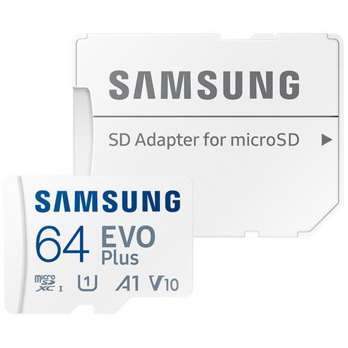 삼성전자 삼성 마이크로SD 메모리카드 EVO PLUS -DU, 64GB, 1개