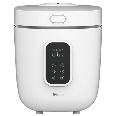 이놀 100도 저소음 올스텐 가열식 3.5L 신생아 아기가습기 상부급수 밥통가습기, 화이트 [EW006]