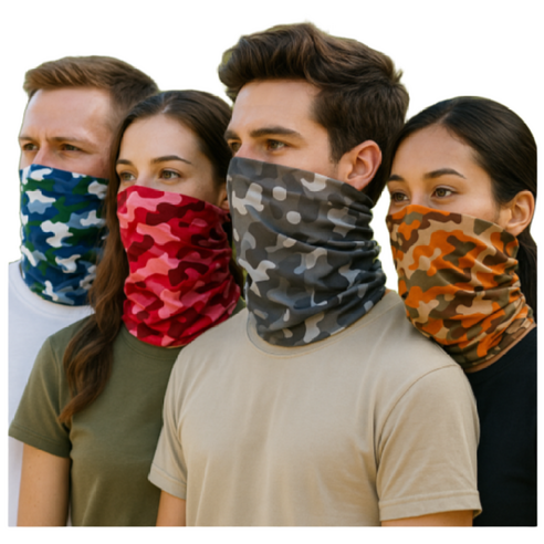 생활공감 자외선 차단 사계절 멀티스카프 넥워머 (인기 밀리터리 시리즈) 10장, 밀리터리 10종