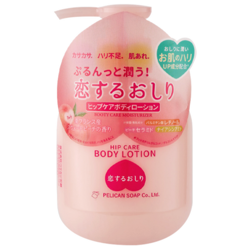 (브랜드 정식 판매처/국내배송) 펠리칸솝 힙케어 엉덩이 바디로션 복숭아향 / 수딩촉촉 빠른흡수, 200ml, 1개