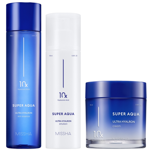 미샤 NEW 수퍼아쿠아 울트라 히알론 스킨 에센스 200ml + 에멀전 ... 솔직 후기 | 피부 타입별 분석 썸네일