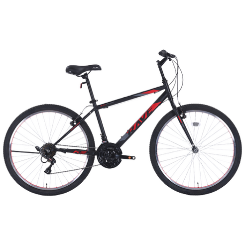 2025 케이투바이크 MTB자전거 레이브GS 플러스 26인치 21단, 1개, 167cm, 매트블랙