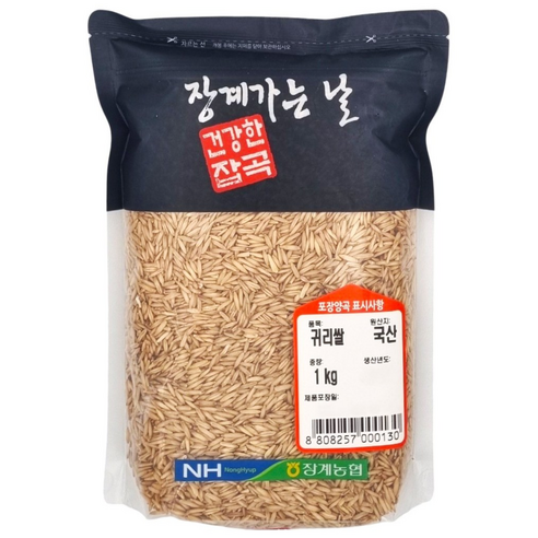 [농협] [25년산] 장수 장계농협 국산 귀리, 1kg, 1개