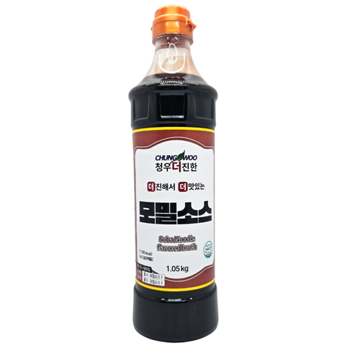 청우 더진한 메밀국수소스 모밀소스 메밀소스, 1개, 1.05kg