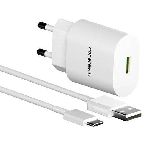 로랜텍 18W 고속충전기 + USB C타입 케이블 1.2m 세트