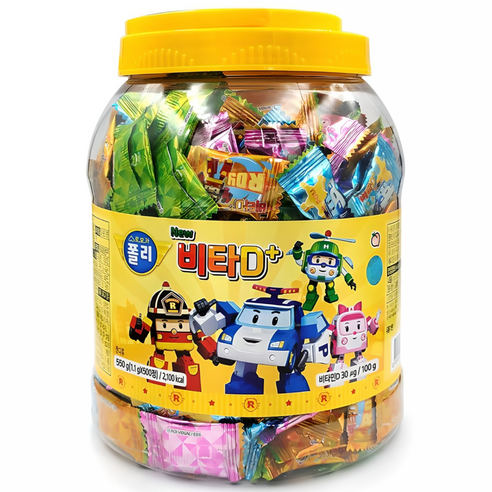 로보카폴리 NEW 비타 D+, 500정, 1개